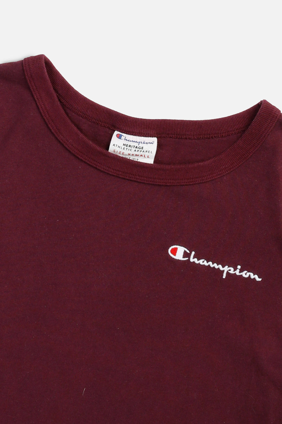 Vintage Champion Crop Tee - Women's XS