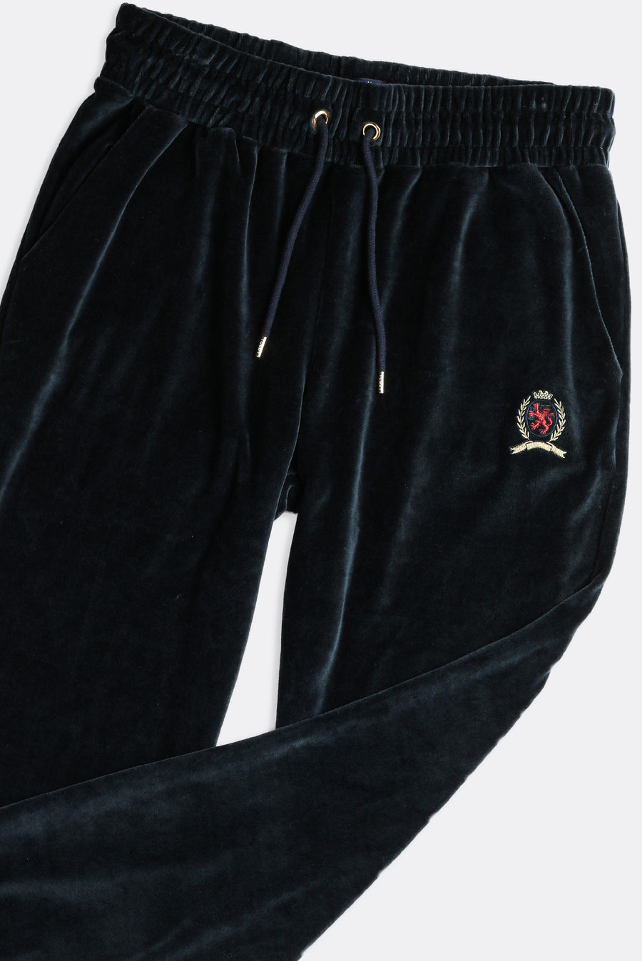 Vintage Tommy Jeans Velour Track Pants - M