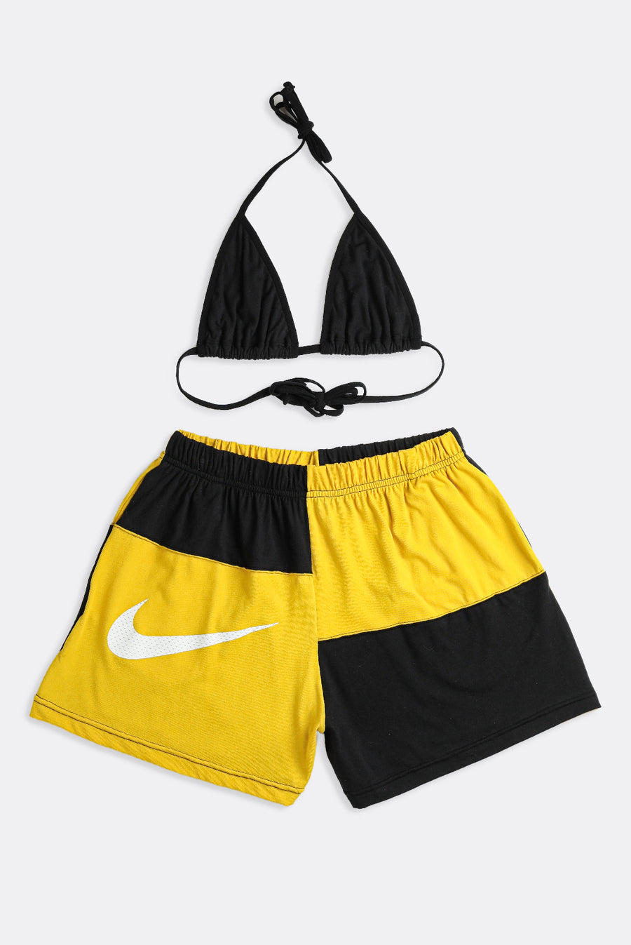 Rework Nike Patchwork Tee Shorts Set - M – Frankie Collective