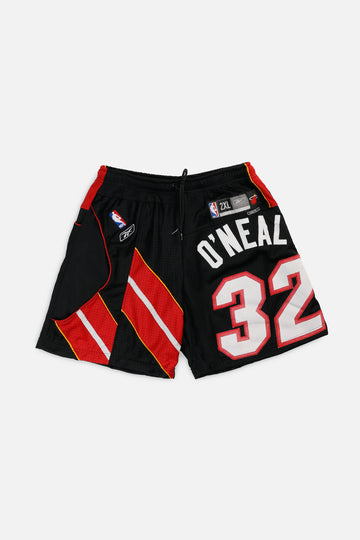 Unisex Rework Miami Heat NBA Jersey Shorts - L