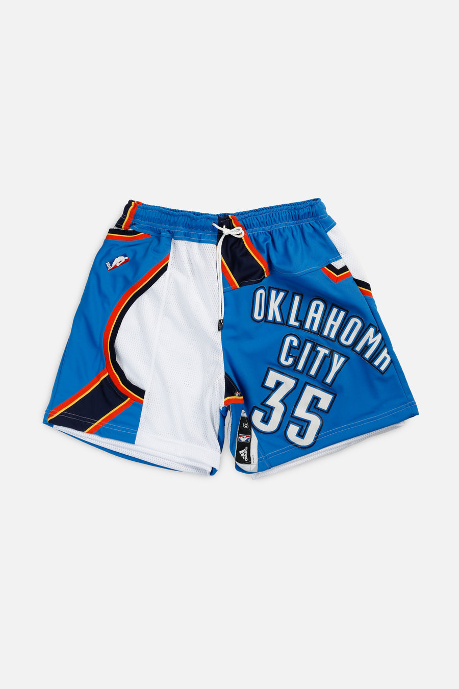 Unisex Rework Oklahoma City Thunder NBA Jersey Shorts - XL