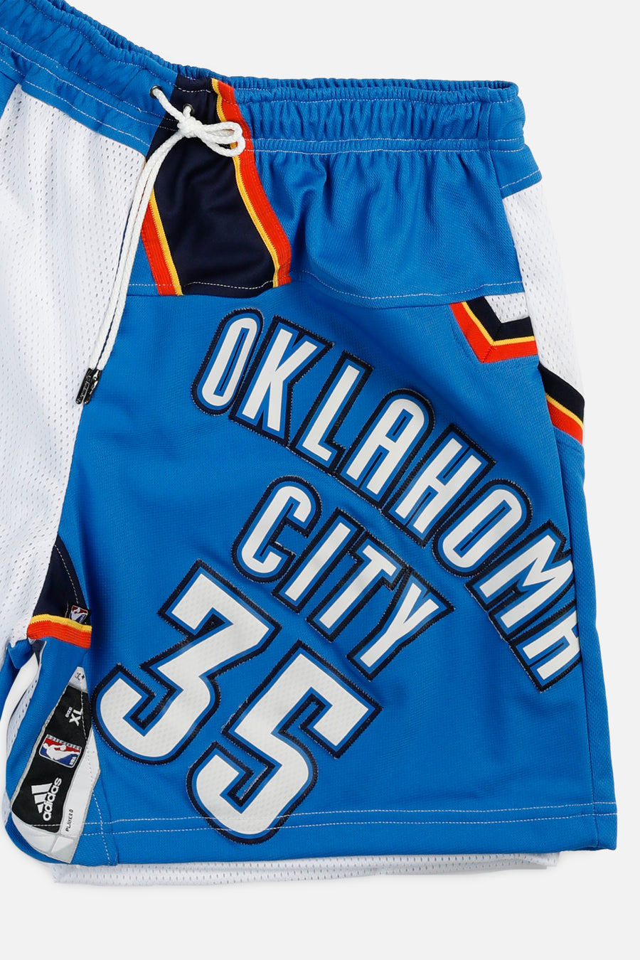 Unisex Rework Oklahoma City Thunder NBA Jersey Shorts - XL