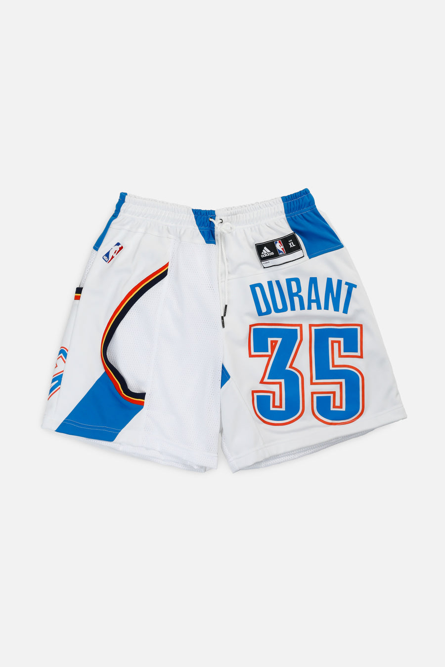 Unisex Rework Oklahoma City Thunder NBA Jersey Shorts - L