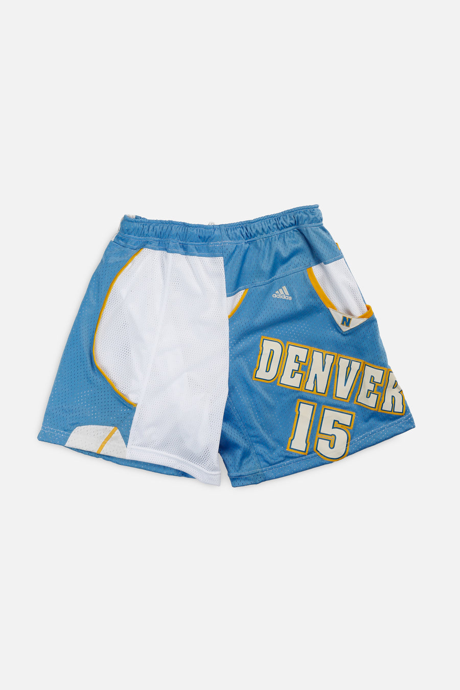 Unisex Rework Denver Nuggets NBA Jersey Shorts - XL