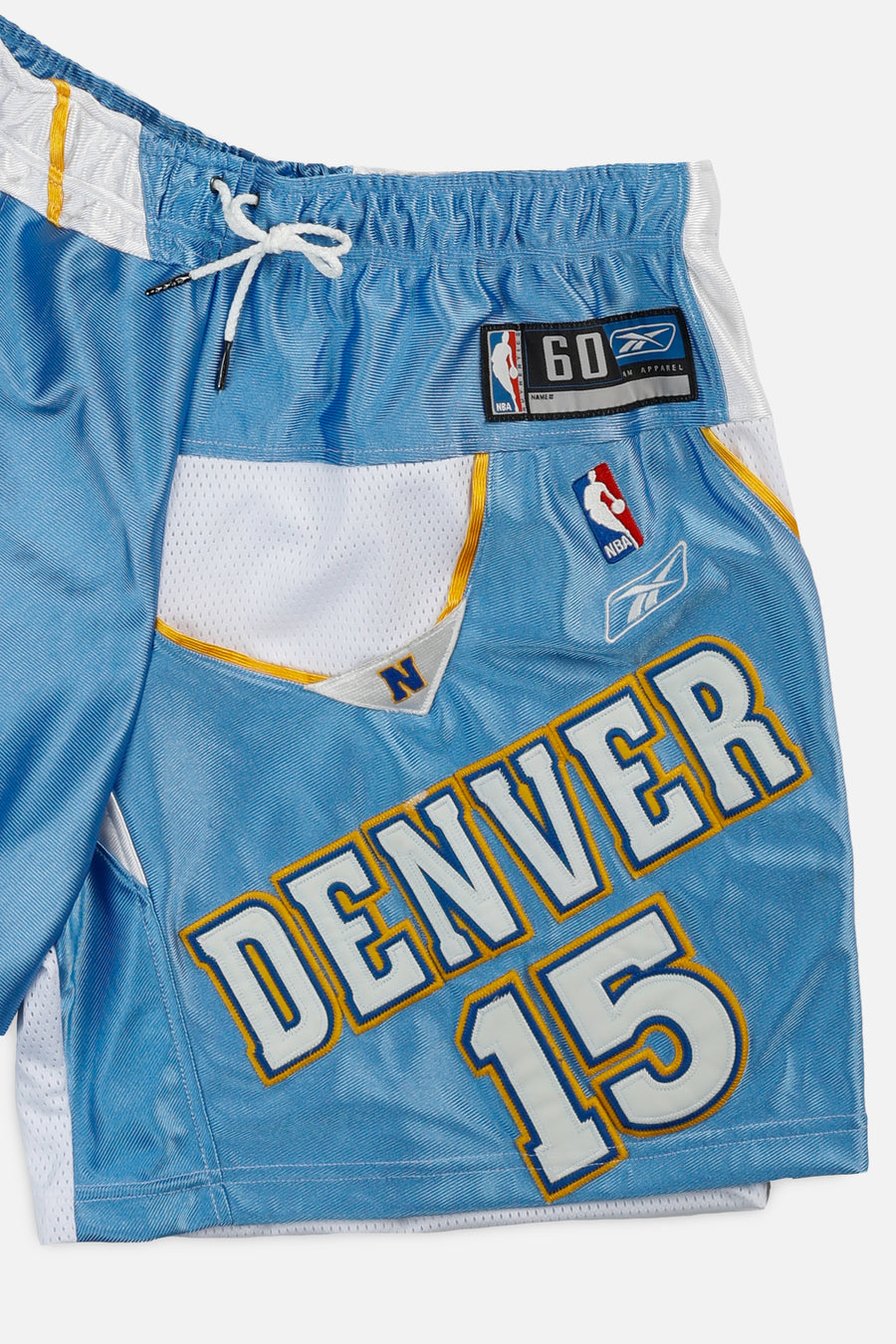 Unisex Rework Denver Nuggets NBA Jersey Shorts - XXL