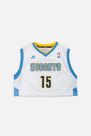 Rework Denver Nuggets NBA Crop Jersey - M