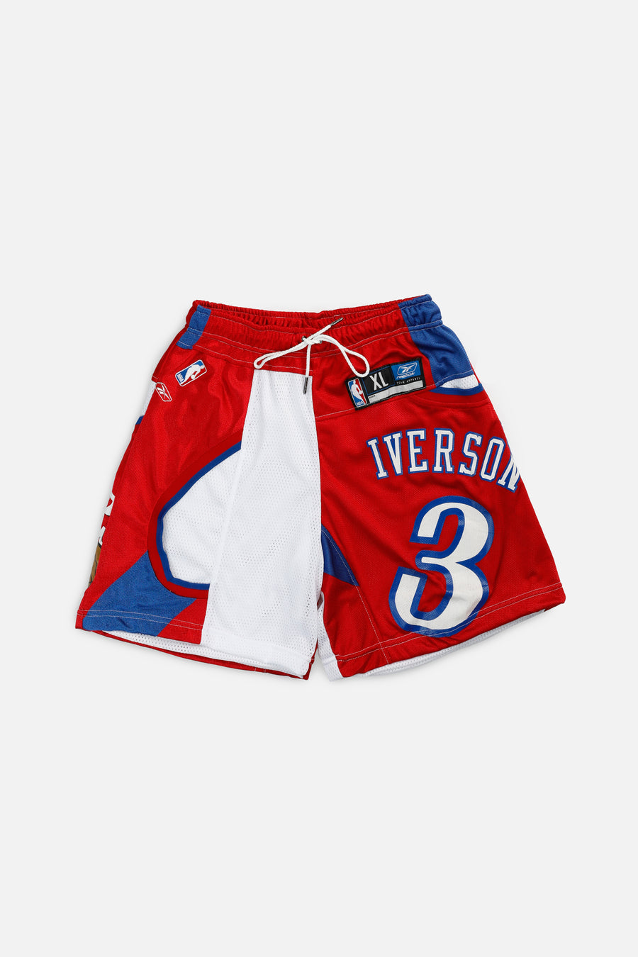 Unisex Rework Philadelphia 76ers NBA Jersey Shorts - M