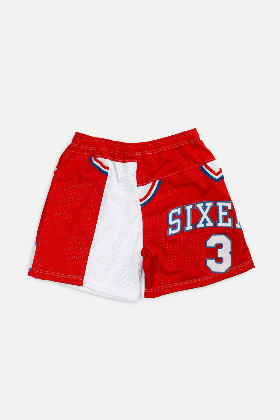 Unisex Rework Philadelphia 76ers NBA Jersey Shorts - XL