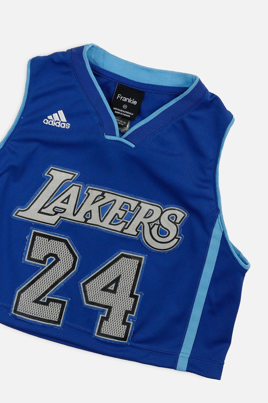 Rework LA Lakers NBA Crop Jersey - XS