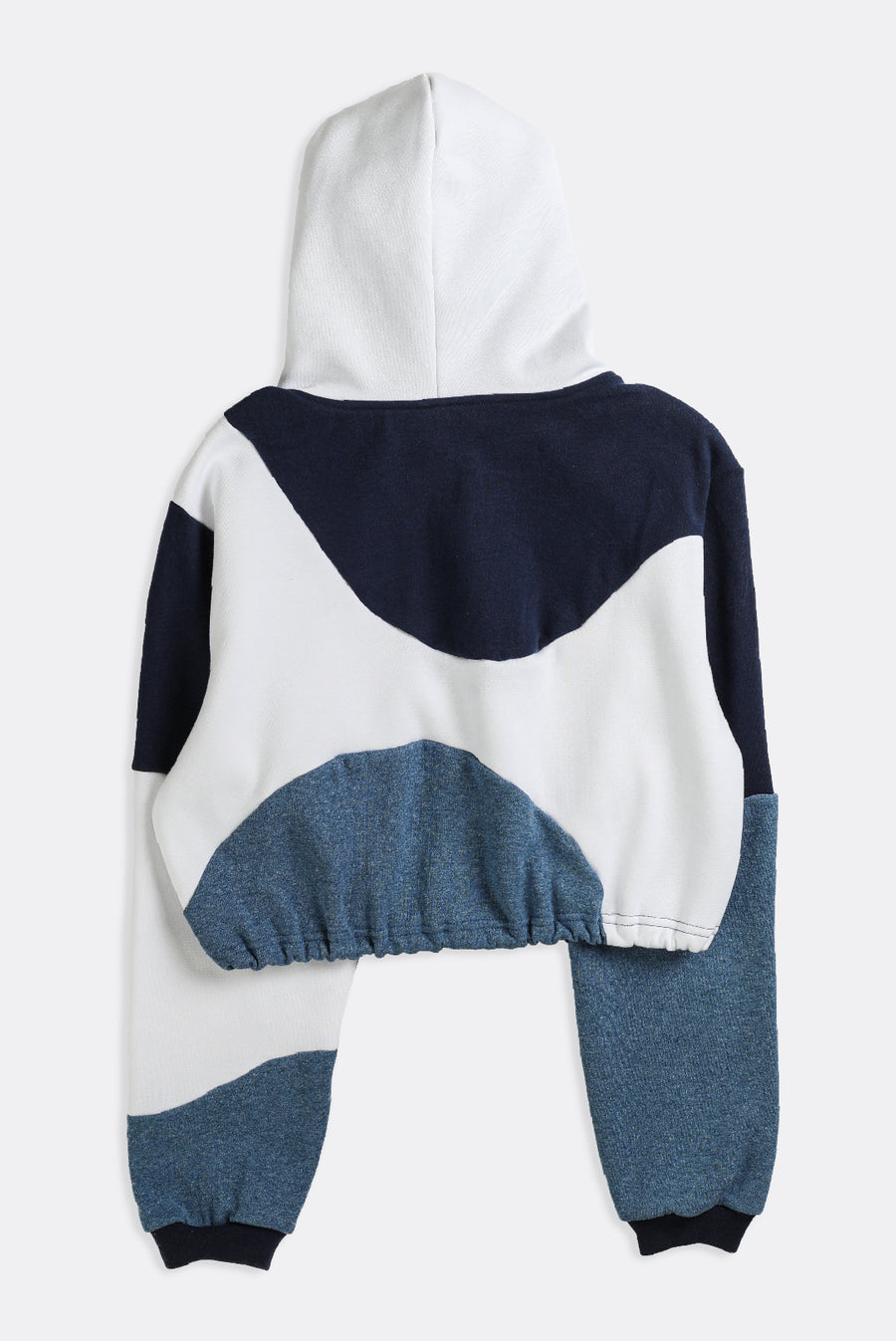 Rework Polo Wave Crop Sweatshirt - XS