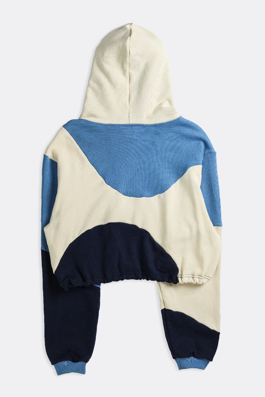 Rework Polo Wave Crop Sweatshirt - S, M