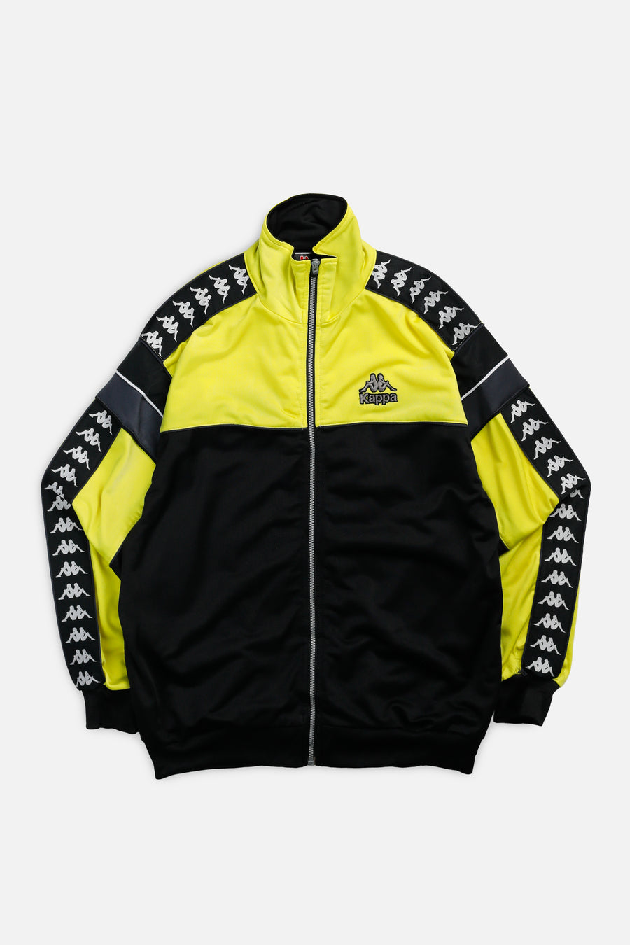 Kappa yellow track jacket best sale