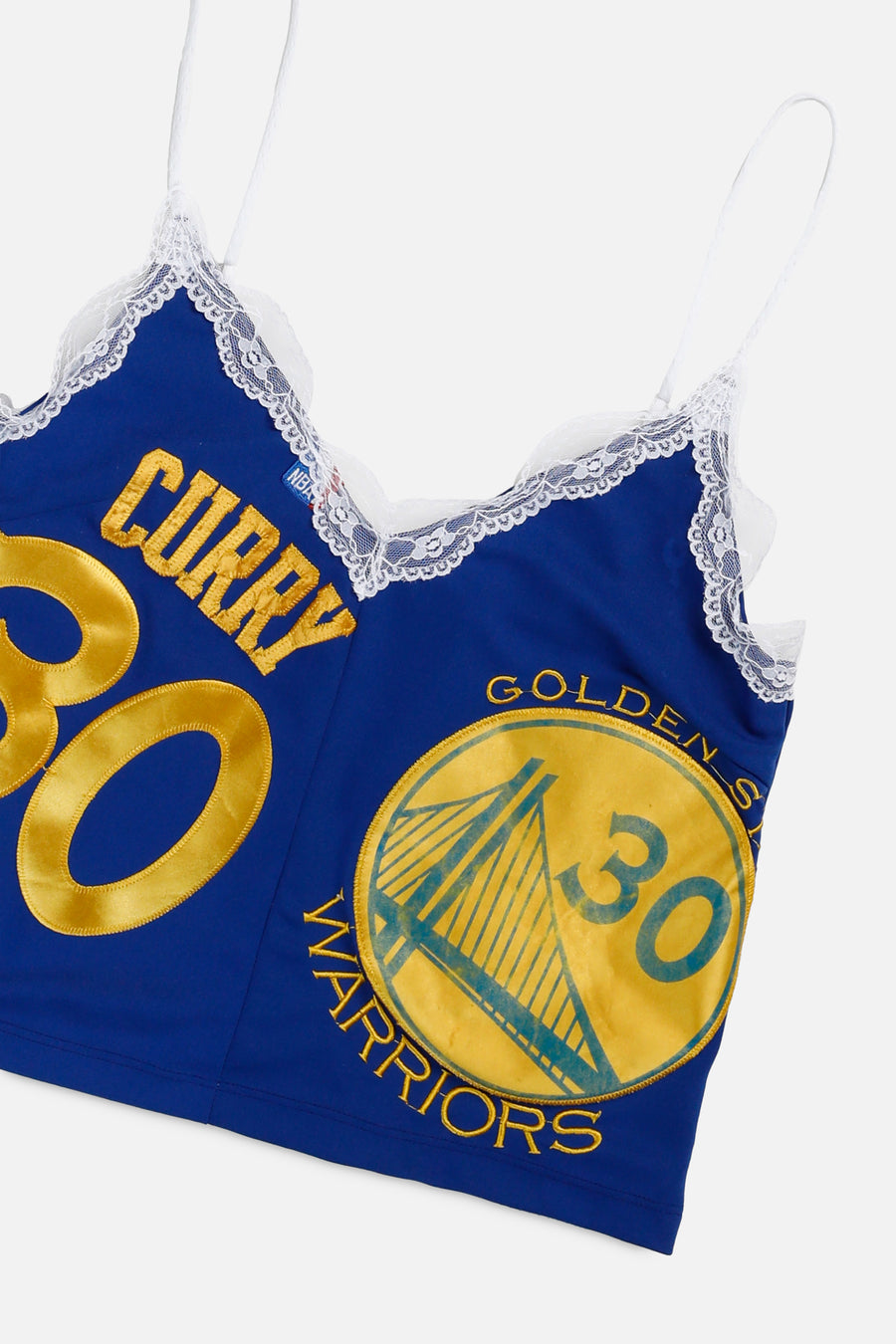 Rework Golden State Warriors NBA Lace Tank - S