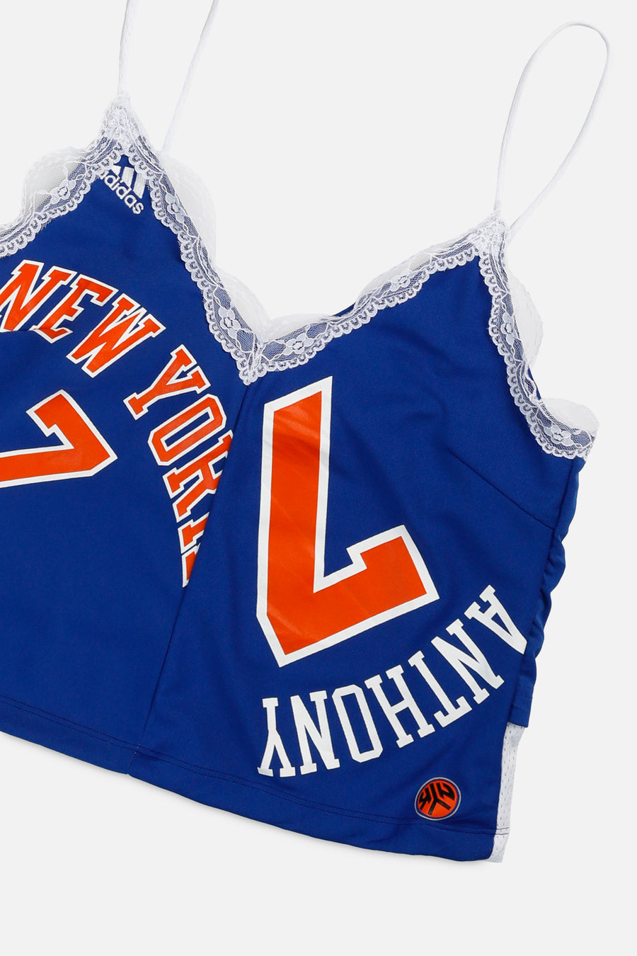 Rework NY Knicks NBA Lace Tank - M