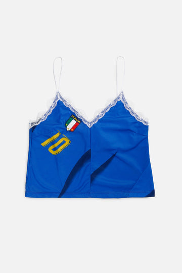 Rework Italy Soccer Lace Tank - XL