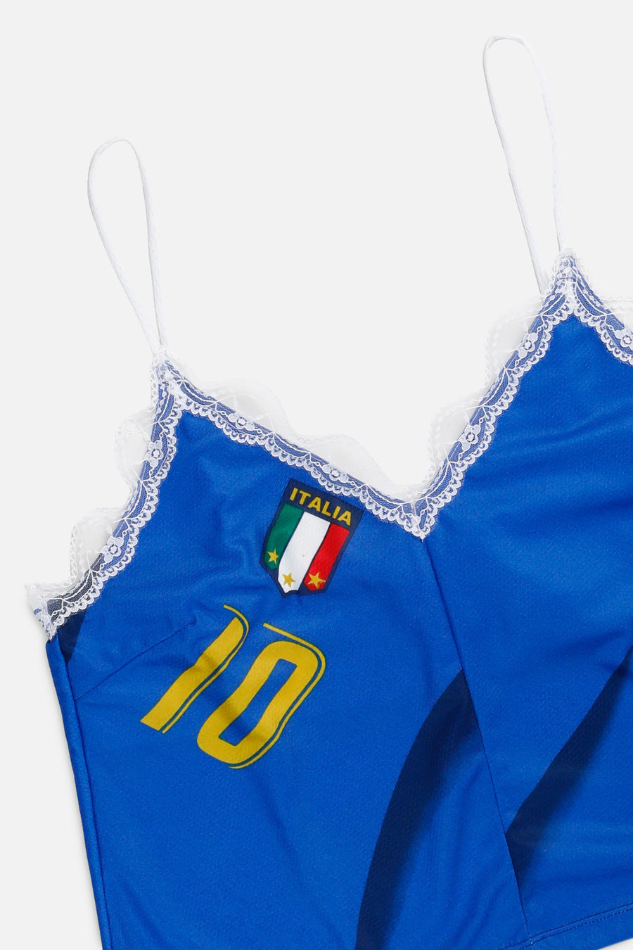 Rework Italy Soccer Lace Tank - XL