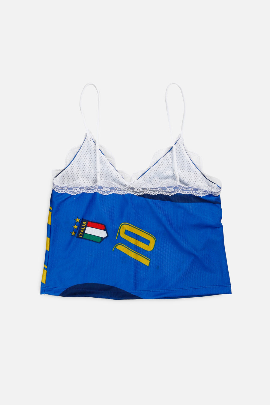 Rework Italy Soccer Lace Tank - M