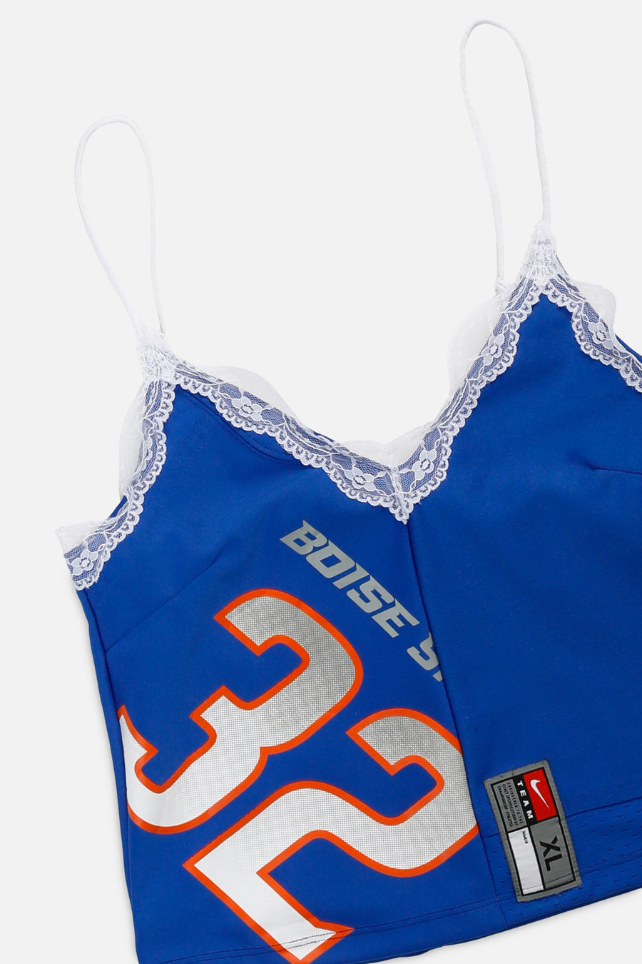 Rework Boise State Broncos NCAA Lace Tank - S