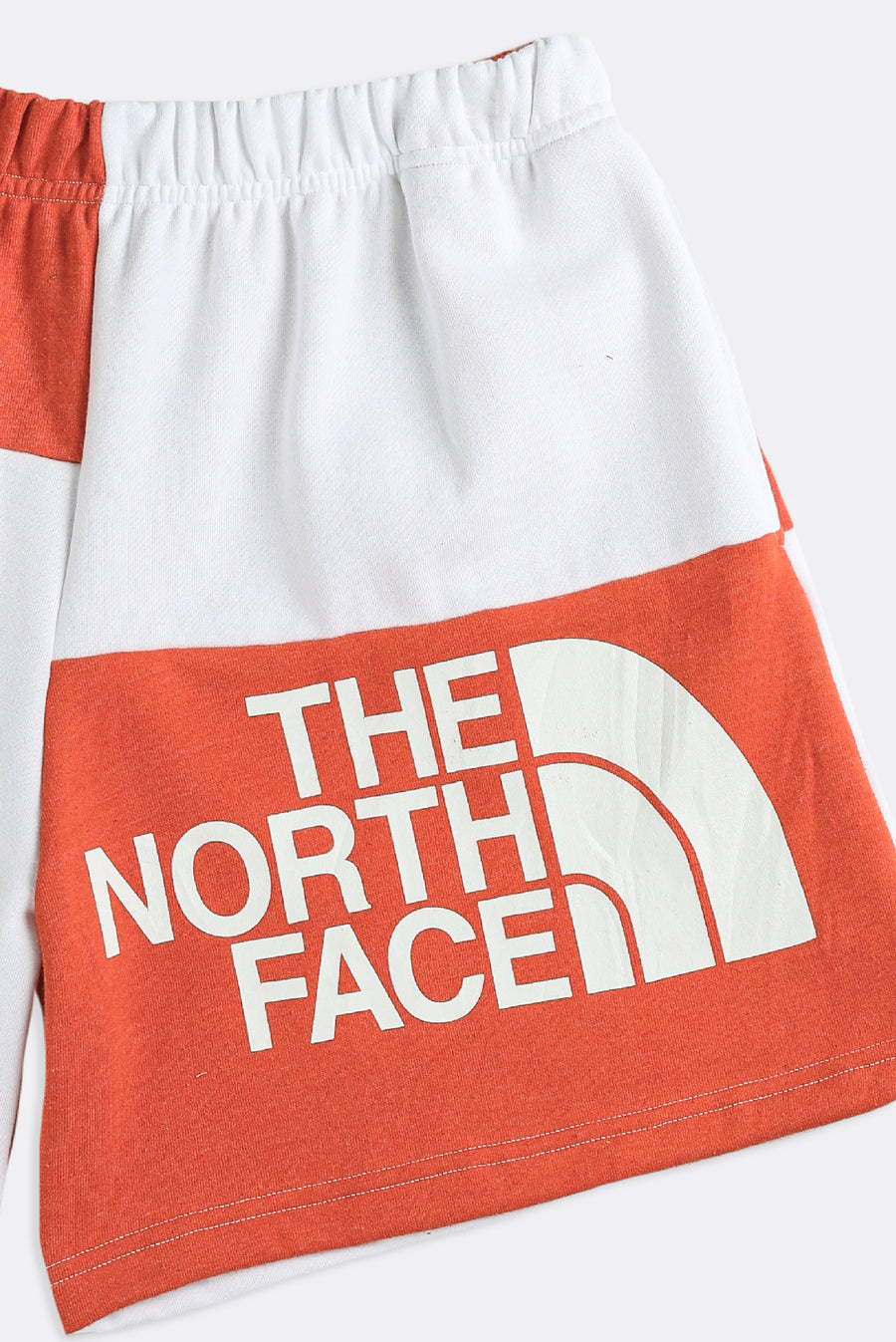 Rework North Face Patchwork Sweatshorts - L