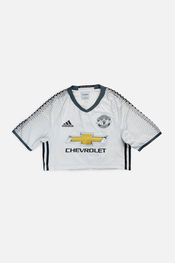 Rework Crop Manchester Soccer Jersey - XS