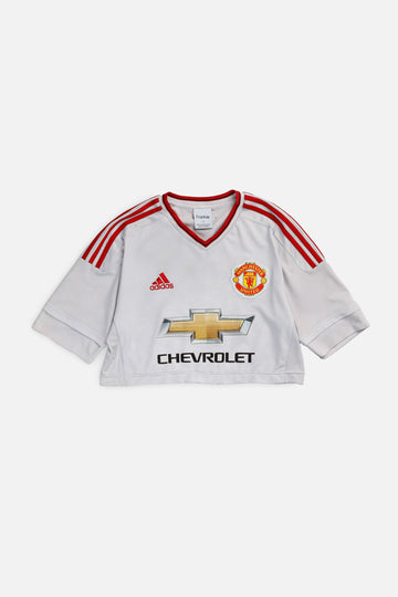 Rework Crop Manchester Soccer Jersey - S