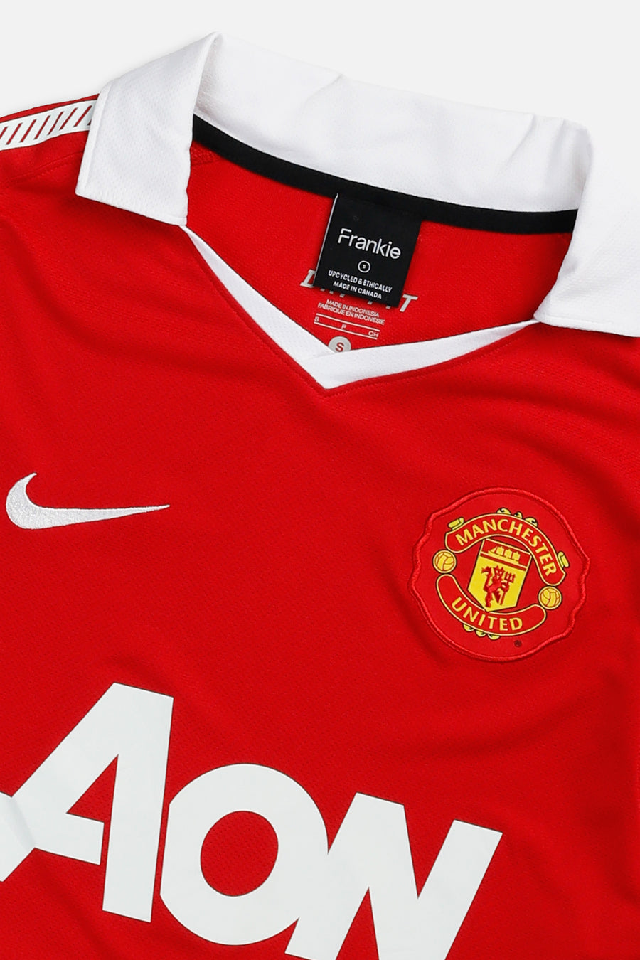 Rework Crop Manchester Soccer Jersey - S