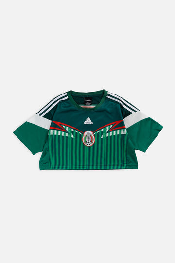 Rework Crop Mexico Soccer Jersey - M