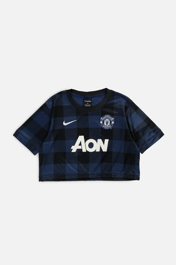 Rework Crop Manchester Soccer Jersey - XS