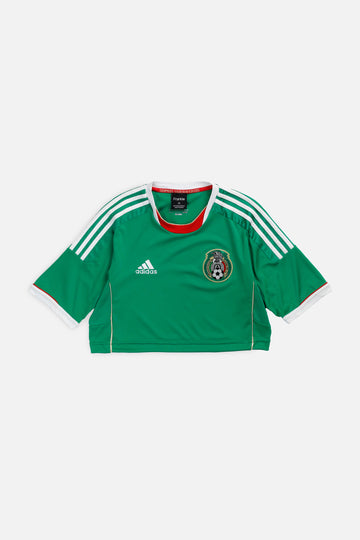 Rework Crop Mexico Soccer Jersey - M