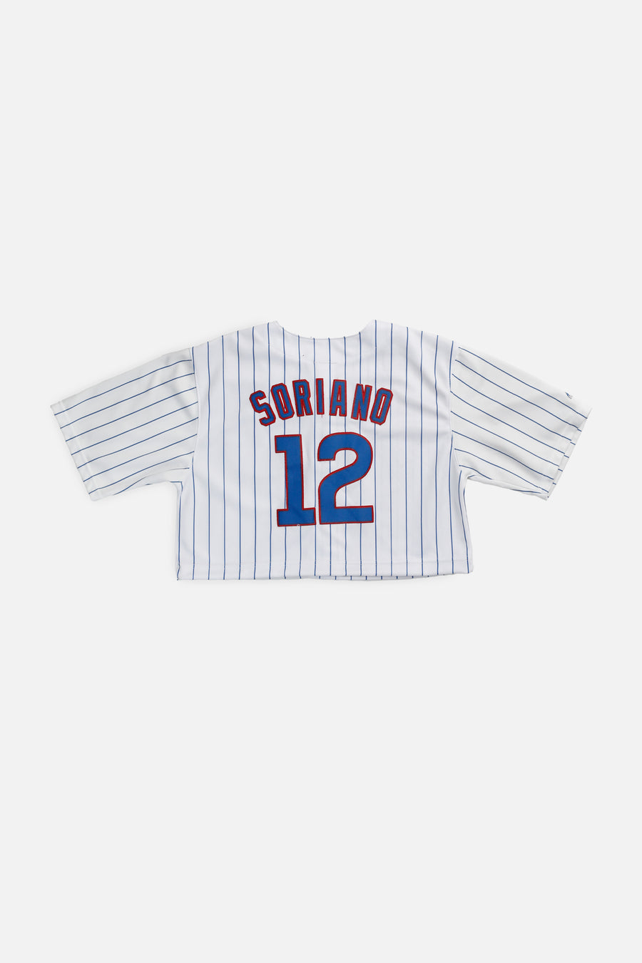 Rework Crop Chicago Cubs MLB Jersey - M