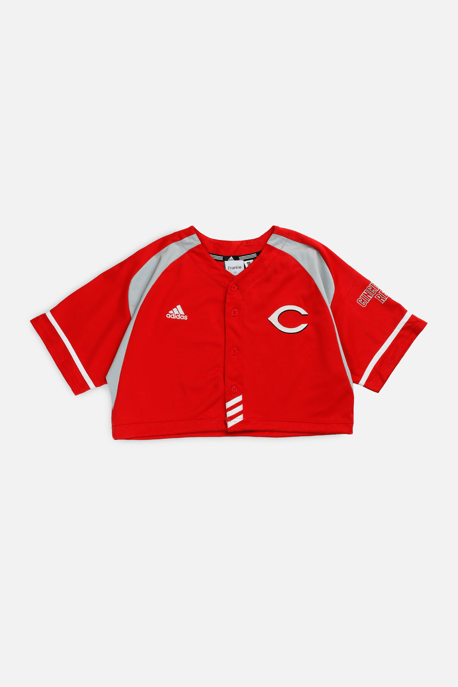 Rework Crop Cincinnati Reds MLB Jersey - M