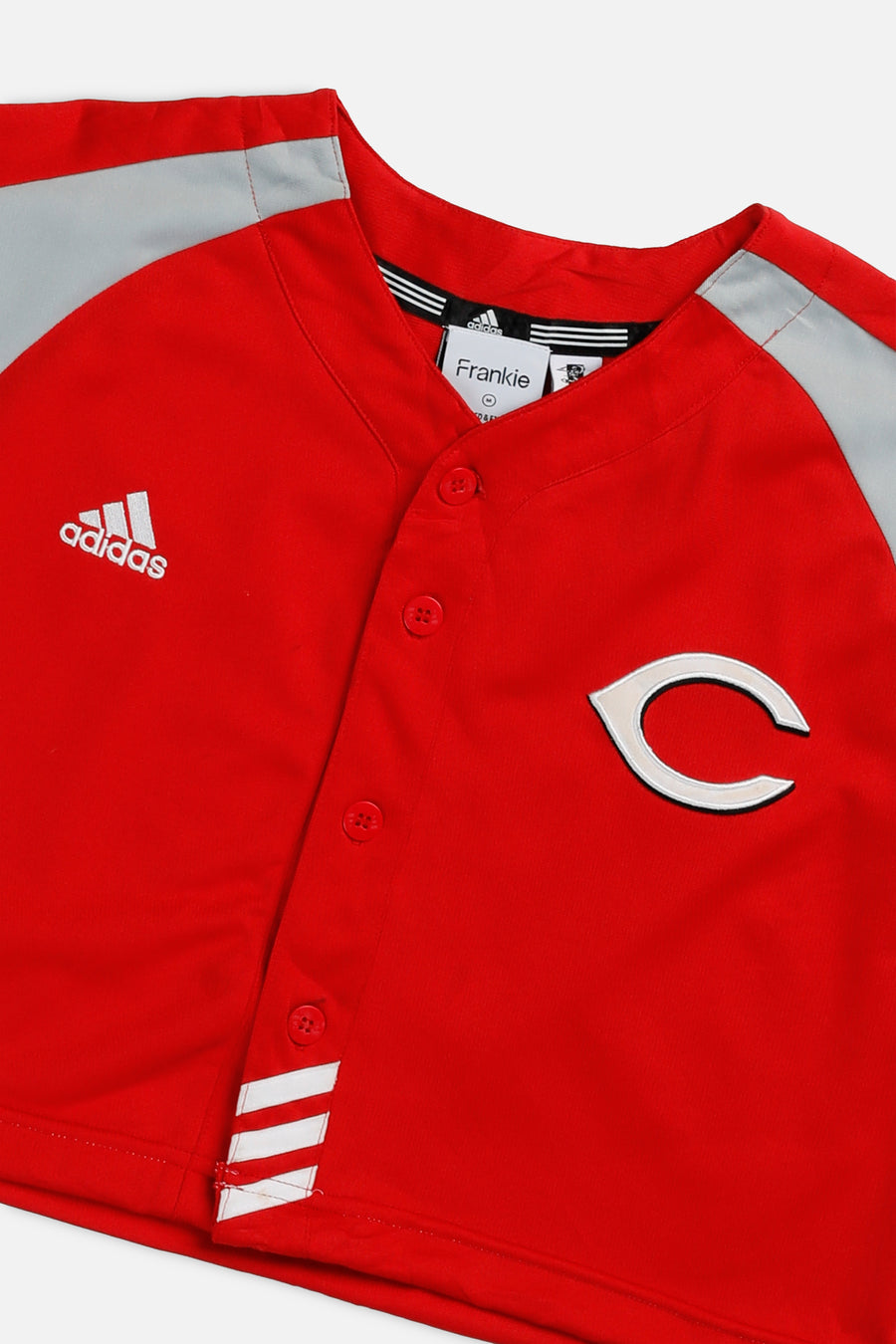 Rework Crop Cincinnati Reds MLB Jersey - M