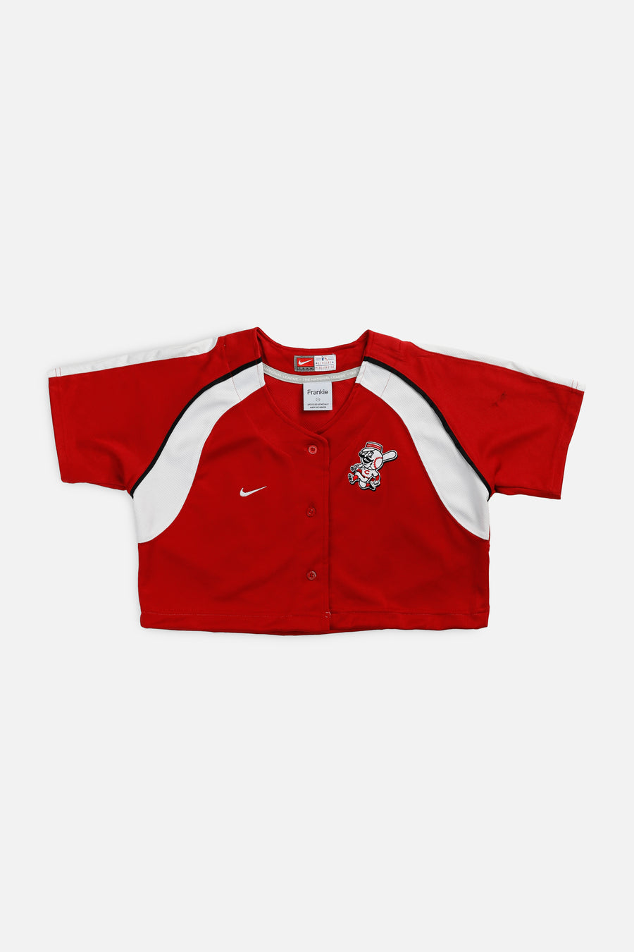 Rework Crop Cincinatti Reds MLB Jersey - S