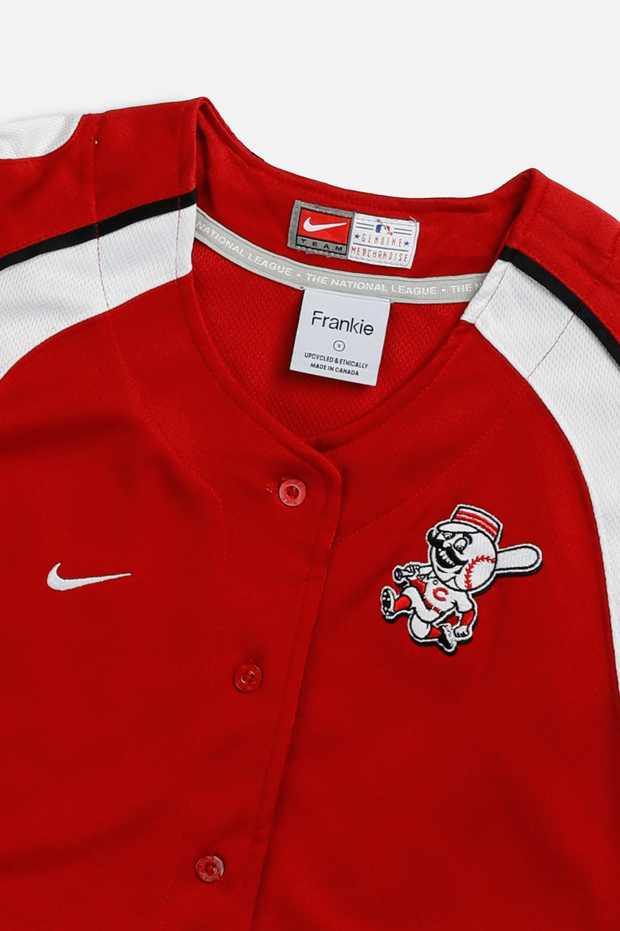 Rework Crop Cincinatti Reds MLB Jersey - S