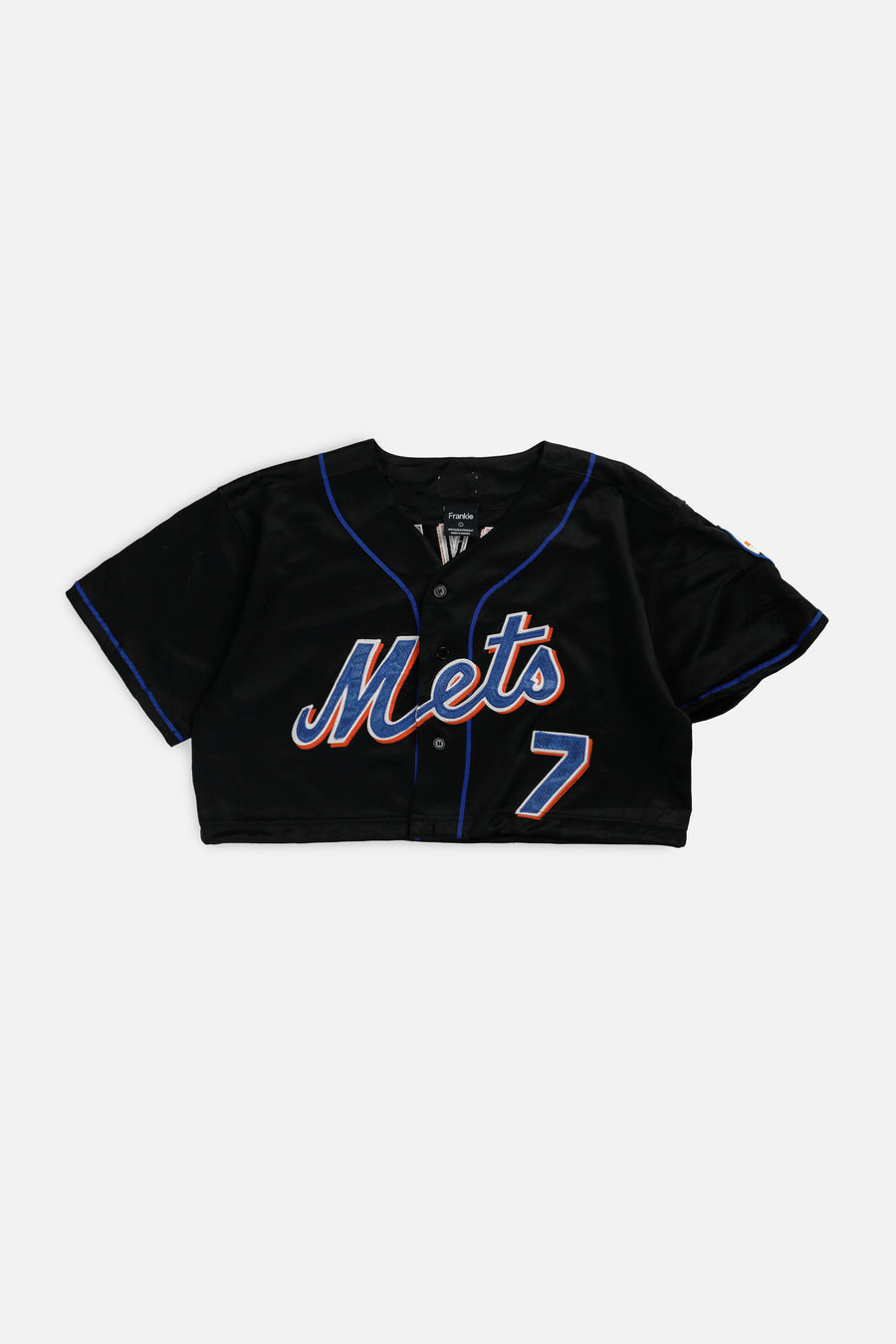 Rework Crop NY Mets MLB Jersey - L