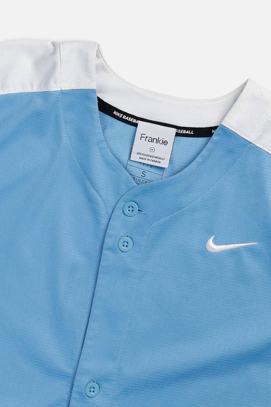 Rework Crop Nike Baseball Jersey - M