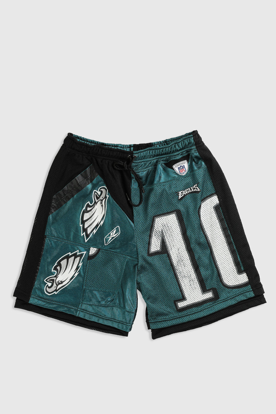 Unisex Rework Eagles NFL Jersey Shorts - L