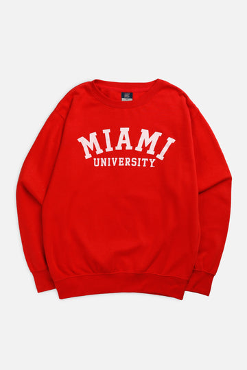 Vintage Miami University Sweatshirt - M