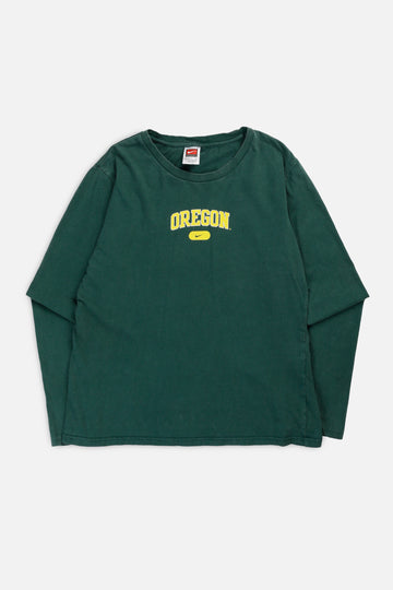 Vintage Oregon Nike Long Sleeve Tee - Women's M