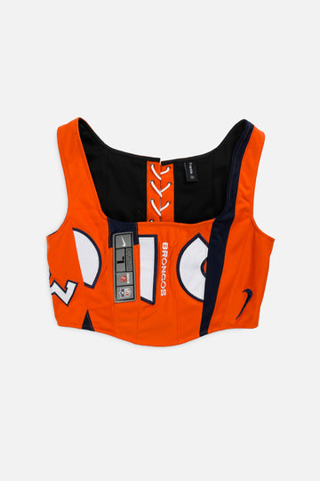 Rework Denver Broncos NFL Corset - M