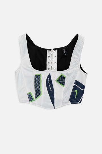 Rework Seattle Seahawks NFL Corset - XS