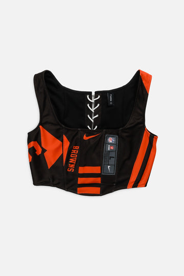 Rework Cleveland Browns NFL Corset - S