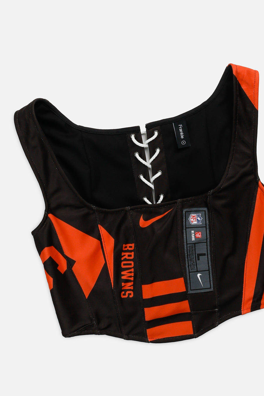 Rework Cleveland Browns NFL Corset - S