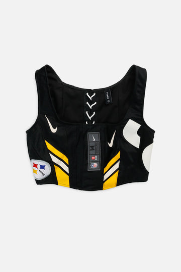 Rework Pittsburgh Steelers NFL Corset - S