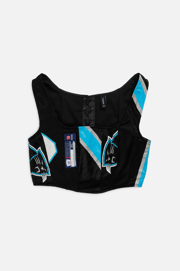 Rework Carolina Panthers NFL Corset - XL