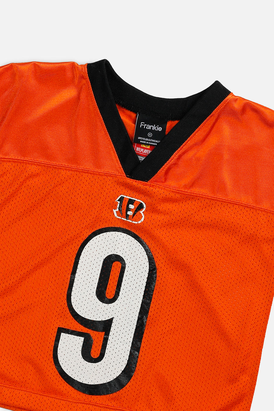 Rework Crop Cincinnati Bengals NFL Jersey - M