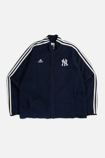 Vintage NY Yankees MLB Fleece Jacket - S