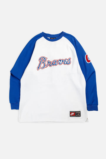 Vintage Atlanta Braves MLB Long Sleeve Tee - M