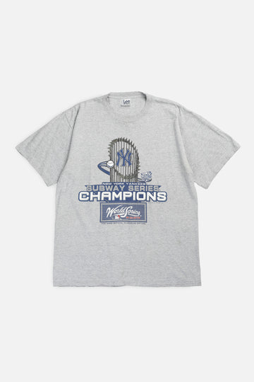 Vintage NY Yankees World Series MLB Tee - L