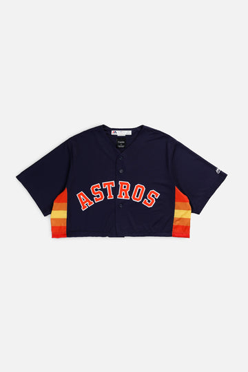 Rework Crop Houston Astros MLB Jersey - L